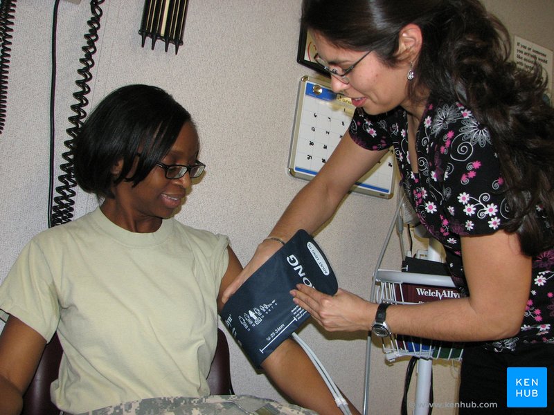 Nurse in army