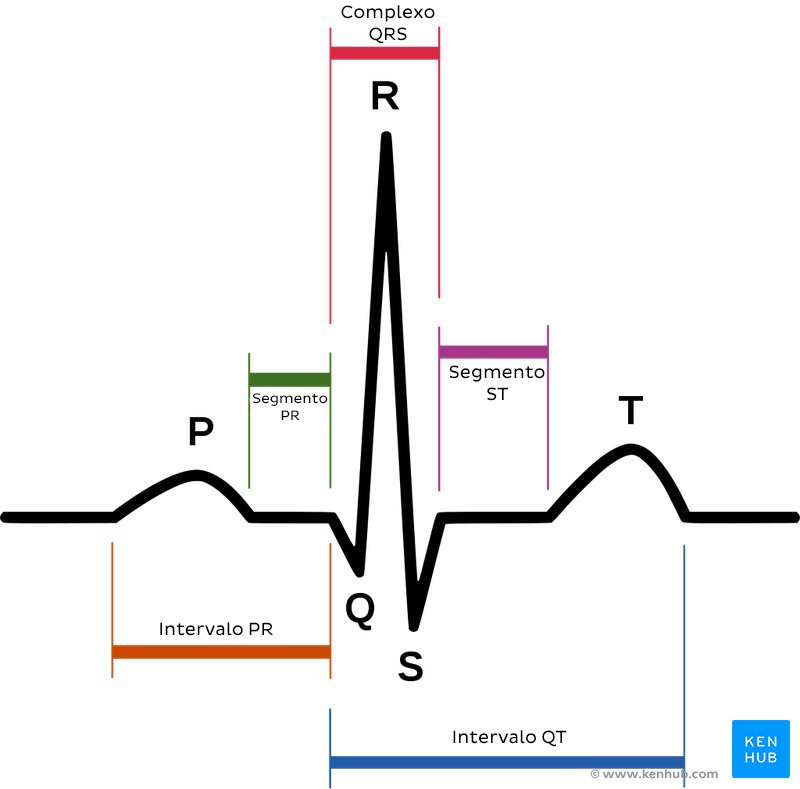 Traçado do eletrocardiograma