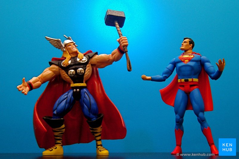 "Thor and Superman"