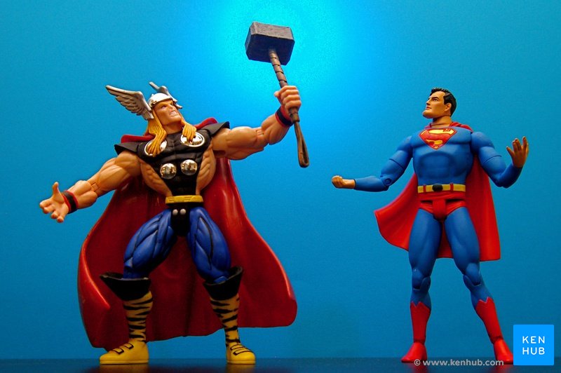 'Thor and Superman'