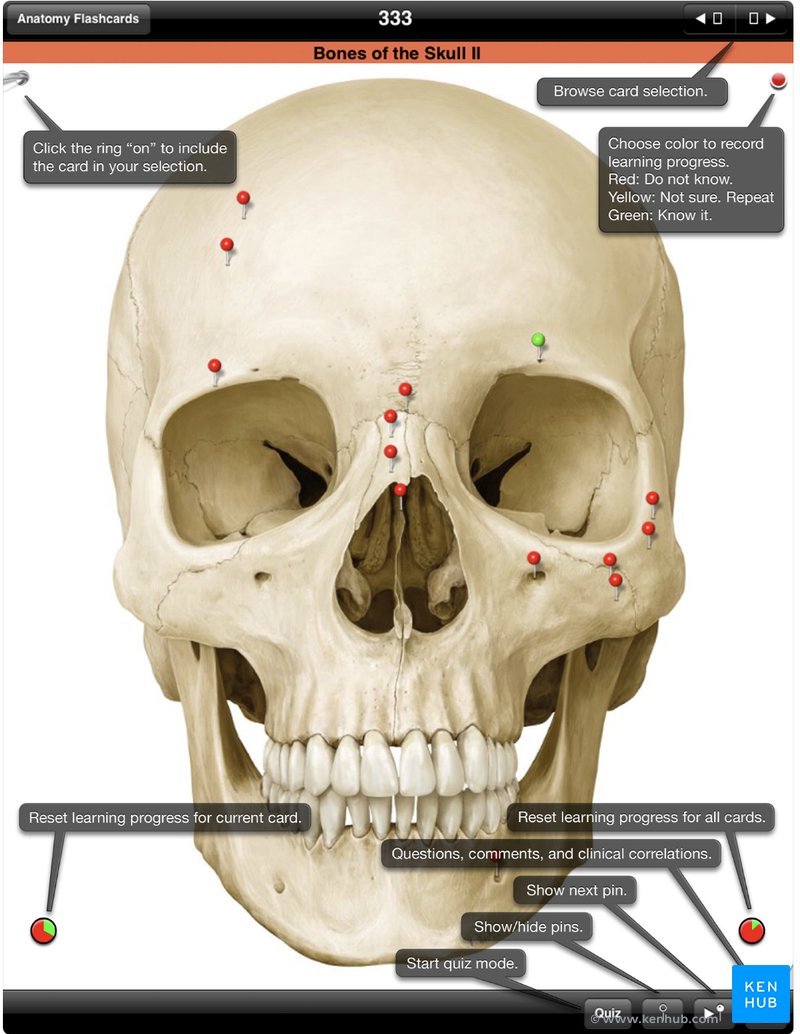 anatomy on the go - app screenshot