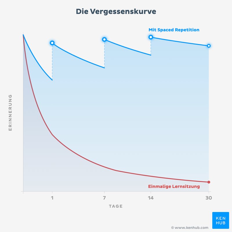 Die Vergessenskurve